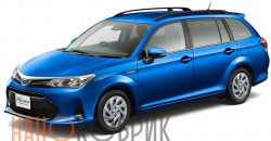 Автомобильные коврики ЭВА (EVA) для Toyota Corolla Fielder III правый руль (E160 Гибрид 2WD) 2012- 