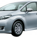 Автомобильные коврики ЭВА (EVA) для Toyota Wish II правый руль (XE20 2WD) (7 мест) 2009-2012 
