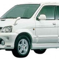 Автомобильные коврики ЭВА (EVA) для Daihatsu Terios I правый руль 1997-2006 