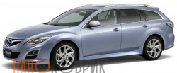 Автомобильные коврики ЭВА (EVA) для Mazda 6 II универсал (GH) 2007-2013 