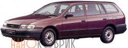 Автомобильные коврики ЭВА (EVA) для Toyota Caldina I правый руль (T196-199) 1992-2002 