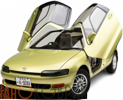 Автомобильные коврики ЭВА (EVA) для Toyota Sera правый руль (XY10 купе) 1990-1994 