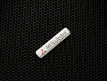 Фурнитура для автоковриков: логотип Mitsubishi (XXL)