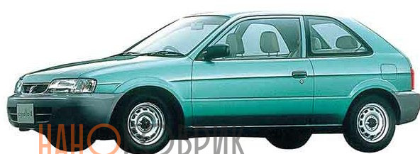 Автомобильные коврики ЭВА (EVA) для Toyota Corsa V правый руль хэтчбек 3дв (L50 2WD) 1994-1999 