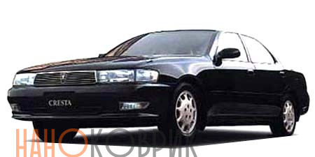 Автомобильные коврики ЭВА (EVA) для Toyota Cresta IV правый руль (X90 2WD) 1992-1996 