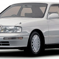 Автомобильные коврики ЭВА (EVA) для Toyota Crown IX правый руль седан (S140) 1991-1995 