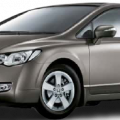 Автомобильные коврики ЭВА (EVA) для Honda Civic VIII правый руль (4D седан) 2006-2012 