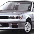 Автомобильные коврики ЭВА (EVA) для Mitsubishi Mirage III правый руль 1988-1991 