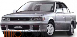 Автомобильные коврики ЭВА (EVA) для Mitsubishi Mirage III правый руль 1988-1991 