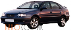 Автомобильные коврики ЭВА (EVA) для Toyota Avensis I лифтбек (T210, T220) 1997-2003 