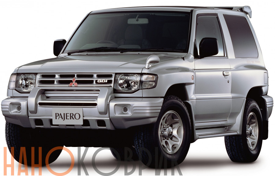 Автоковрики ЭВА (EVA) для Mitsubishi Pajero II правый руль 3 двери (V20)  1991-1999 купить в Москве | Автомобильные коврики для Мицубиси Паджеро