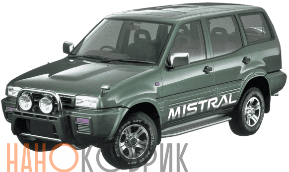 Автомобильные коврики ЭВА (EVA) для Nissan Mistral I правый руль (R20) 1994-1999 