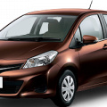 Автомобильные коврики ЭВА (EVA) для Toyota Vitz III правый руль (5дв 4WD) (XP130) 2010-2016 