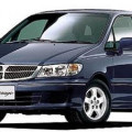 Автомобильные коврики ЭВА (EVA) для Nissan Presage I правый руль (U30 7 мест) 1998-2003 
