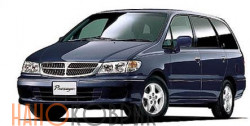 Автомобильные коврики ЭВА (EVA) для Nissan Presage I правый руль (U30 7 мест) 1998-2003 