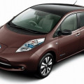 Автомобильные коврики ЭВА (EVA) для Nissan Leaf I правый руль (AZE0) 2012-2017 