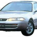 Автомобильные коврики ЭВА (EVA) для Toyota Sprinter Marino I правый руль (E100) 1992-1997 