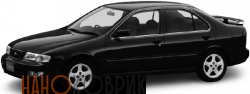 Автомобильные коврики ЭВА (EVA) для Nissan Sunny VIII правый руль (B14) 1993-1997 