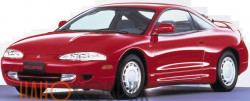 Автомобильные коврики ЭВА (EVA) для Mitsubishi Eclipse II (2G Купе) 1994-2004 