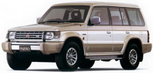 Mitsubishi Pajero II правый руль (5 дверей) 1991-1999