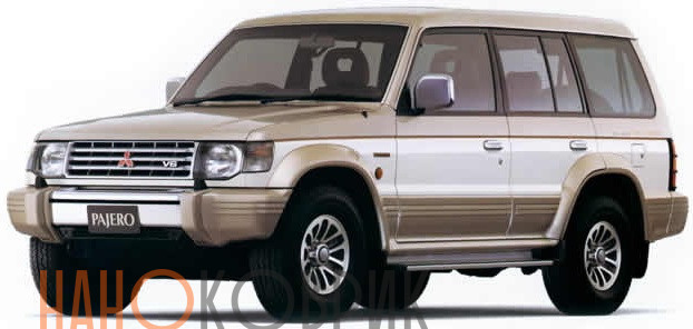 Автомобильные коврики ЭВА (EVA) для Mitsubishi Pajero II правый руль (5 дверей) 1991-1999 