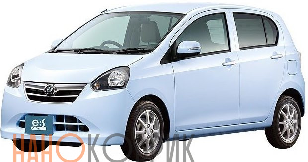 Автомобильные коврики ЭВА (EVA) для Daihatsu Mira e:S I правый руль (2WD) 2011-2017 