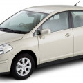 Автомобильные коврики ЭВА (EVA) для Nissan Tiida Latio I правый руль седан (C11) 2004-2014 