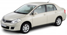 Nissan Tiida Latio I правый руль седан (C11) 2004-2014