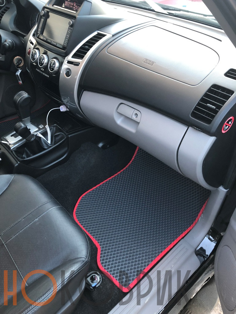 Автомобильные коврики ЭВА (EVA) для Mitsubishi Pajero Sport II 2008-2017 
