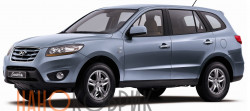 Автомобильные коврики ЭВА (EVA) для Hyundai Santa Fe II рестайлинг (CM) 2010-2012 