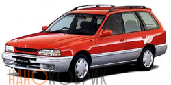 Автомобильные коврики ЭВА (EVA) для Nissan Wingroad I правый руль (Y10 2WD) 1996-1999 