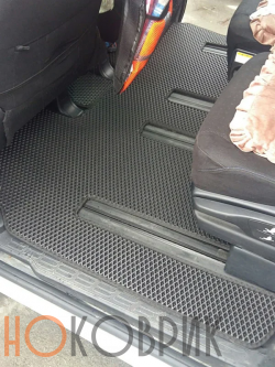 Автомобильные коврики ЭВА (EVA) для Toyota Voxy III правый  руль (R80 5 мест) 2014- 