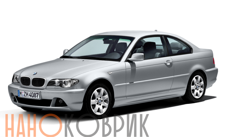 Автомобильные коврики ЭВА (EVA) для BMW 3 IV (E46 купе) 1998-2006 