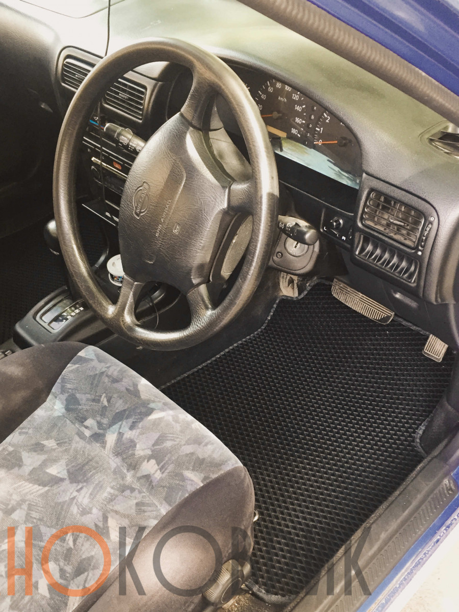Автомобильные коврики ЭВА (EVA) для Nissan Wingroad I правый руль (Y10 4WD) 1996-1999 