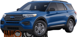 Автомобильные коврики ЭВА (EVA) для Ford Explorer VI (U625 6 мест) 2019- 