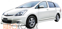 Автомобильные коврики ЭВА (EVA) для Toyota Wish I правый руль (XE10 4 WD) (7 мест) 2003-2009 