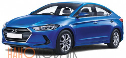 Автомобильные коврики ЭВА (EVA) для Hyundai Avante V (AD) 2015- 