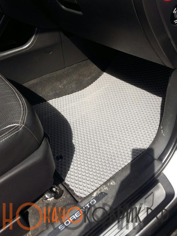Автомобильные коврики ЭВА (EVA) для Kia Sorento II рестайлинг (XM 5 мест) 2012-2021 