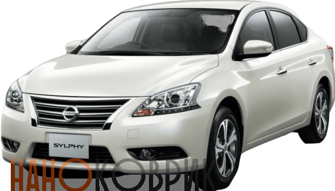 Автомобильные коврики ЭВА (EVA) для Nissan Sylphy правый руль (B17) 2012-2020 