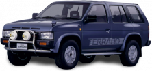 Nissan Terrano I правый руль (WD21 5 дв) 1986-1995