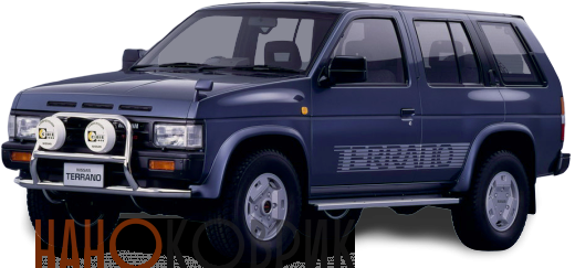 Автомобильные коврики ЭВА (EVA) для Nissan Terrano I правый руль (WD21 5 дв) 1986-1995 