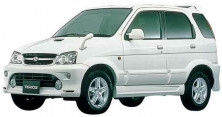 Daihatsu Terios I правый руль 1997-2006