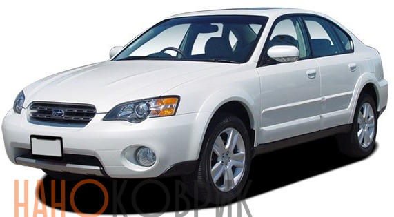 Автомобильные коврики ЭВА (EVA) для Subaru Outback III правый руль седан (BL) 2003-2009 
