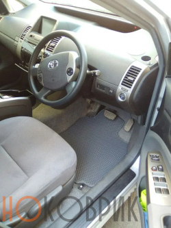 Автомобильные коврики ЭВА (EVA) для Toyota Prius II правый руль (XW20) 2003-2011 