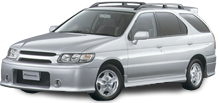 Автомобильные коврики ЭВА (EVA) для Nissan R'nessa правый руль (2WD N30) 1997-2001 