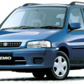 Автомобильные коврики ЭВА (EVA) для Mazda Demio I правый руль (DW) 1996-1999 