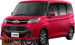 Автомобильные коврики ЭВА (EVA) для Toyota Tank I правый руль 2016- 