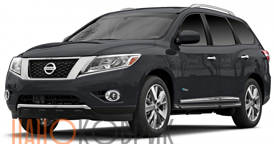 Автомобильные коврики ЭВА (EVA) для Nissan Pathfinder IV  (R52 5 мест) 2014- 