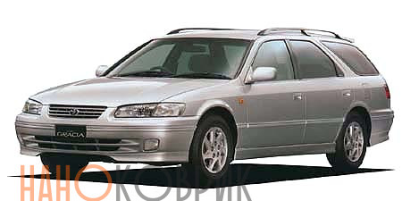 Автомобильные коврики ЭВА (EVA) для Toyota Camry Gracia I правый руль универсал (XV20) 1996-2001 