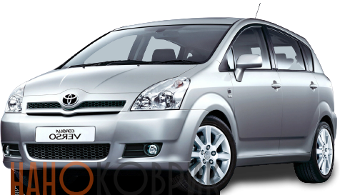 Автомобильные коврики ЭВА (EVA) для Toyota Corolla Verso I (E121) (5 мест) 2004-2007 